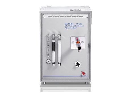 Анализатор CW-800 для определения CO2 и H2O в цементе и извести