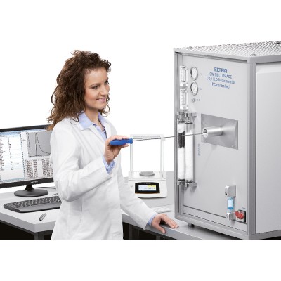 Анализатор CW-800M для определения углерода и воды в материалах